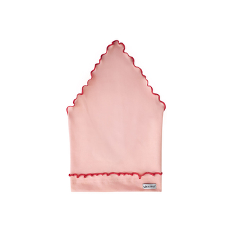 Dívčí šátek jednobarevný; Barva: růžová; Velikost: 38