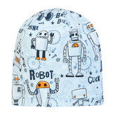 Jarní čepice Robot; Barva: modrá; Velikost: 48