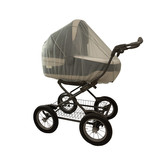 Síť proti hmyzu na kočárek UNI extra hustá šedá; Barva: šedá