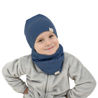Jarní čepice Jeans; Barva: modrá; Velikost: 42