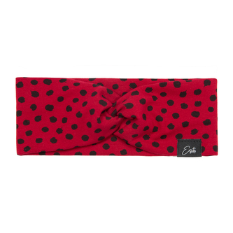 Dívčí čelenka do vlasů Black Spot ruby red; Barva: červená; Velikost: 32