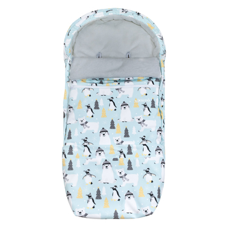 Rostoucí Fusak Soft UNI Lední medvědi; Barva: bílá; Velikost: 110 x 49 cm