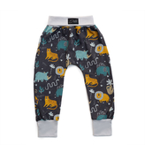 Rostoucí dětské tepláky Safari; Barva: šedá; Velikost: 92