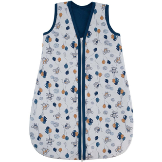 Spací pytel Myšky modrý; Barva: modrá; Velikost: 74 - 80