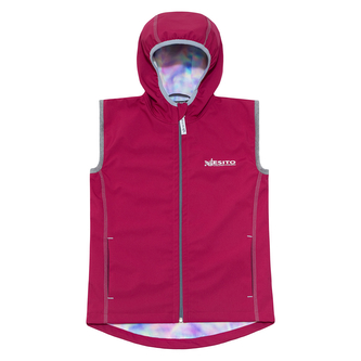 Dětská softshellová dvojitá vesta  Duha vel. 122 - 146; Barva: fuchsiová; Velikost: 128 Dětská softshellová dvojitá vesta  Duha vel. 122 - 146; Barva: fuchsiová; Velikost: 128