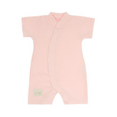 Letní overal pro miminko mušelín Pink; Barva: růžová; Velikost: 74