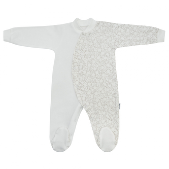 Kojenecký overal Zája Light cream; Barva: smetanová; Velikost: 56