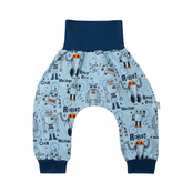 Dětské tepláky Robot; Barva: modrá; Velikost: 92