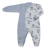 Kojenecký overal Teddy bears vel. 50 až 68; Barva: šedá; Velikost: 62