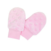 Kojenecké zimní rukavice Minky Pink; Barva: růžová; Velikost: 68