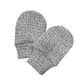 Kojenecké rukavice svetrové Cool grey; Barva: šedá; Velikost: 56