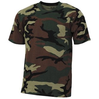 Triko dětské BASIC WOODLAND vel.XL / 158-164