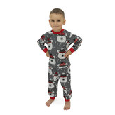 Dětské pyžamo Christmas bear; Barva: šedá; Velikost: 122