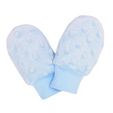 Kojenecké zimní rukavice Minky Blue; Barva: modrá; Velikost: 68