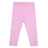 Rostoucí žebrované legíny Color Pink; Barva: růžová; Velikost: 92 - 98