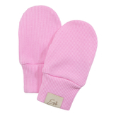 Kojenecké rukavice žebrované Color Pink; Barva: růžová; Velikost: 68