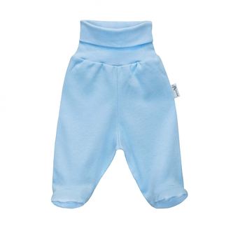 Kojenecké polodupačky Mono Blue; Barva: modrá; Velikost: 56