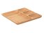 Podnos | BAMBOU | bambus 4 přihrádky | 25x25cm | 892610 Homla