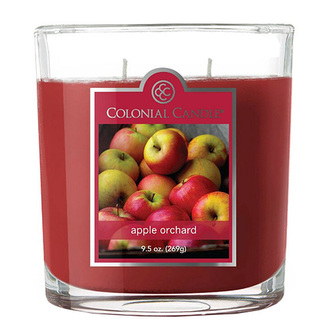 Svíčka dekorativní váza Colonial Candle, Jablečný sad, 269 g