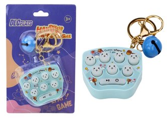 Gra elektroniczna kieszonkowa niebieska Gra elektroniczna kieszonkowa niebieska