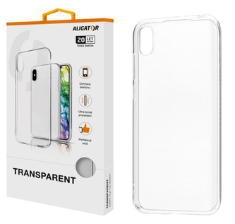Pouzdro TRANSPARENT ALIGATOR Huawei Y5 2019/Honor 8S