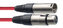Stagg SMC10 CRD, mikrofonní kabel XLR/XLR, 10m, červený