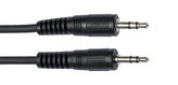 Stagg SAC060MPSMPSB, propojovací kabel mini Jack - mini Jack, 60 cm