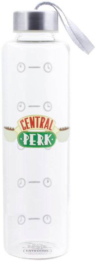 Skleněná láhev na pití Friends|Přátelé: Central Perk (objem 590 ml) Skleněná láhev na pití Friends|Přátelé: Central Perk (objem 590 ml)