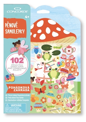 Pěnové samolepky CONCORDE Pohádková zahrada Pěnové samolepky CONCORDE Pohádková zahrada