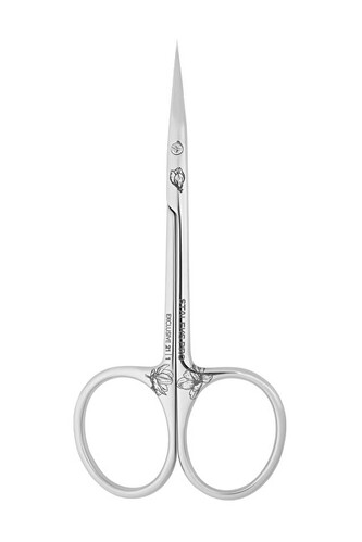 Staleks Exclusive 21 Type 1 Magnolia Professional Cuticle Scissors with Hook - Nůžky na nehtovou kůžičku se zahnutou špičkou unisex