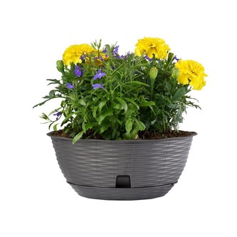 BAMA Květináč PAGLIA, 40cm, antracit