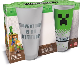 Set sklenic, Minecraft