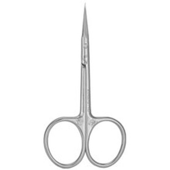 STALEKS Nůžky na nehtovou kůžičku se zahnutou špičkou Exclusive 21 Type 2 Magnolia (Professional Cuticle Scissors with Hook) unisex