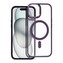 Smarty Matte Mag kryt s MagSafe iPhone 15 fialový