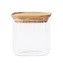 PKV-005 Skleněná dóza 800 ml, čtverec