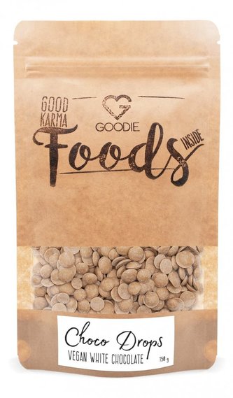 Choco Drops - bílá čokoláda vegan 150 g