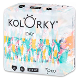 Kolorky DAY - Dětské pleny - Brushes - velikost M 5-8 kg (21 ks)