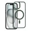 Smarty Matte Mag kryt s MagSafe iPhone 15 zelený