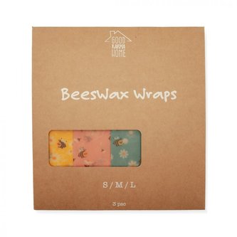 BeesWax Wraps 3 pcs - Obaly z včelího vosku 3 ks BeesWax Wraps 3 pcs - Obaly z včelího vosku 3 ks
