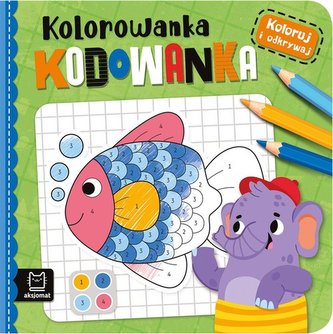 Koloruj i odkrywaj Kolorowanka kodowanka Koloruj i odkrywaj Kolorowanka kodowanka