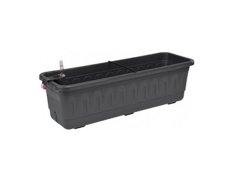 Fantazie Smart samozavlažovací truhlík antracitová délka 40 cm Fantazie Smart samozavlažovací truhlík antracitová délka 40 cm