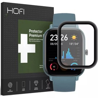 HYBRIDNÍ SKLO HOFI HYBRID PRO XIAOMI AMAZFIT GTS ČERNÁ