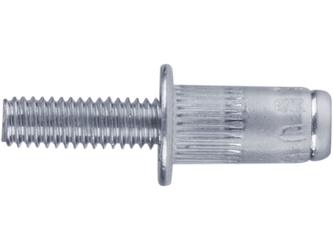 FORTUM šrouby nýtovací ocelové sada 50ks, M4x12mm