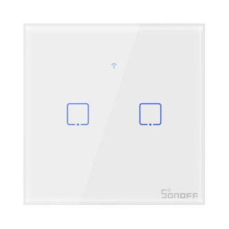 Smart Switch WiFi RF 433 Sonoff T1 EU TX (2-kanálový)