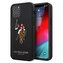 Pouzdro US Polo USHCP12LPUGFLBK na telefon Apple iPhone 12 Pro Max black/black Polo Embroidery Collection