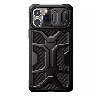 Pancéřový kryt Nillkin Adventruer Case pro iPhone 13 Pro s krytem fotoaparátu černý Pancéřový kryt Nillkin Adventruer Case pro iPhone 13 Pro s krytem fotoaparátu černý