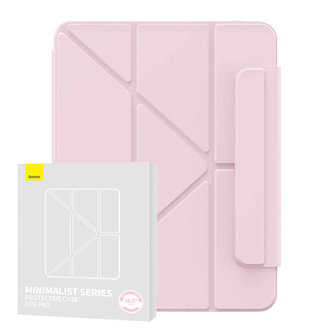 Magnetic Case Baseus Minimalist for Pad 10.2″ (2019/2020/2021)(baby pink)