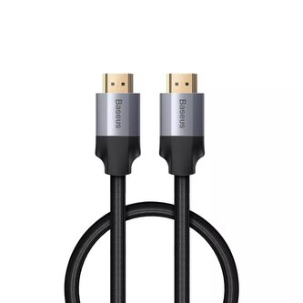 Adaptérový kabel Baseus Enjoyment Kabel HDMI 4K60Hz 0,5m tmavě šedý