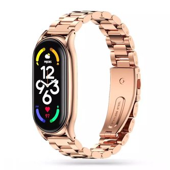 Nerezový xiaomi mi smart band 7 rose gold