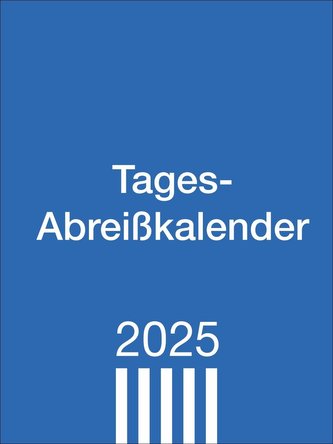 Tagesabreißkalender klein 2025